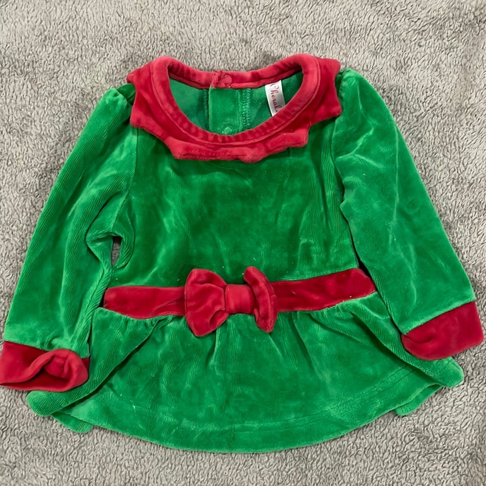 Cherokee Elf dress Christmas